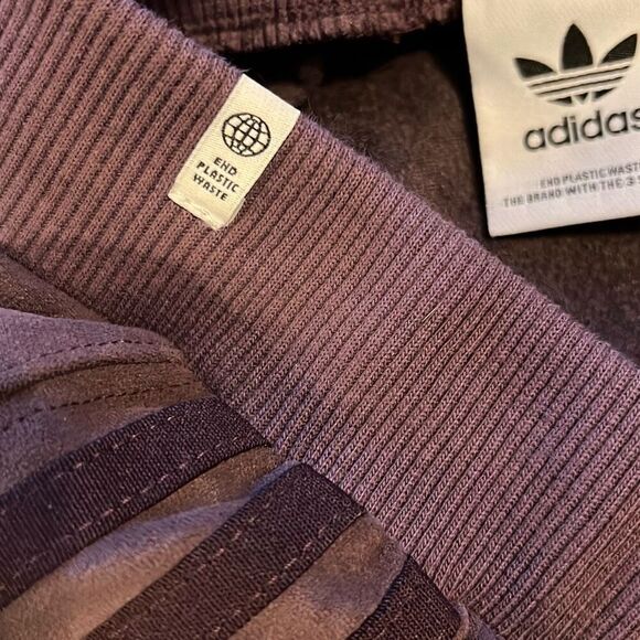 Adidas shadow maroon Suede Skirt size M - Picture 7 of 10